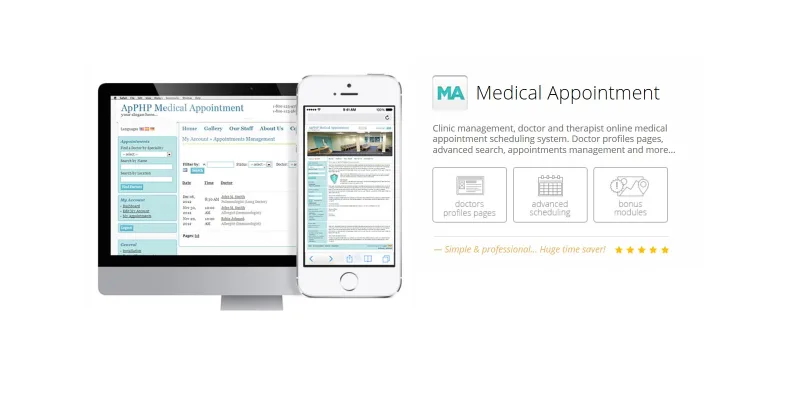PHP Medical Appointment Script Light