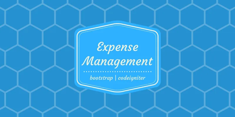 Expense Management system PHP Script