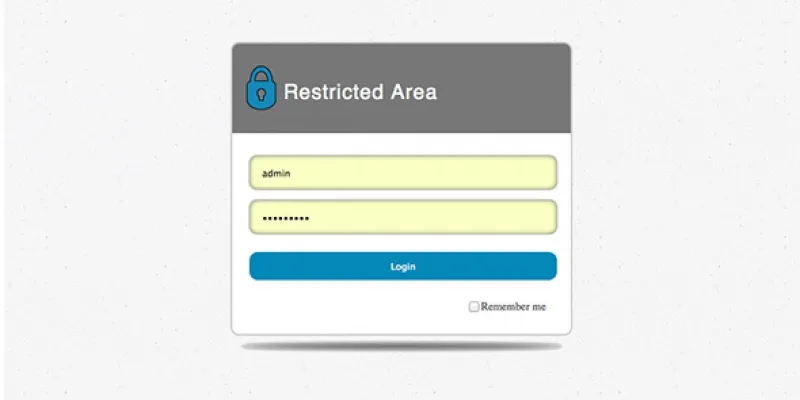 Simple Login System PHP Script