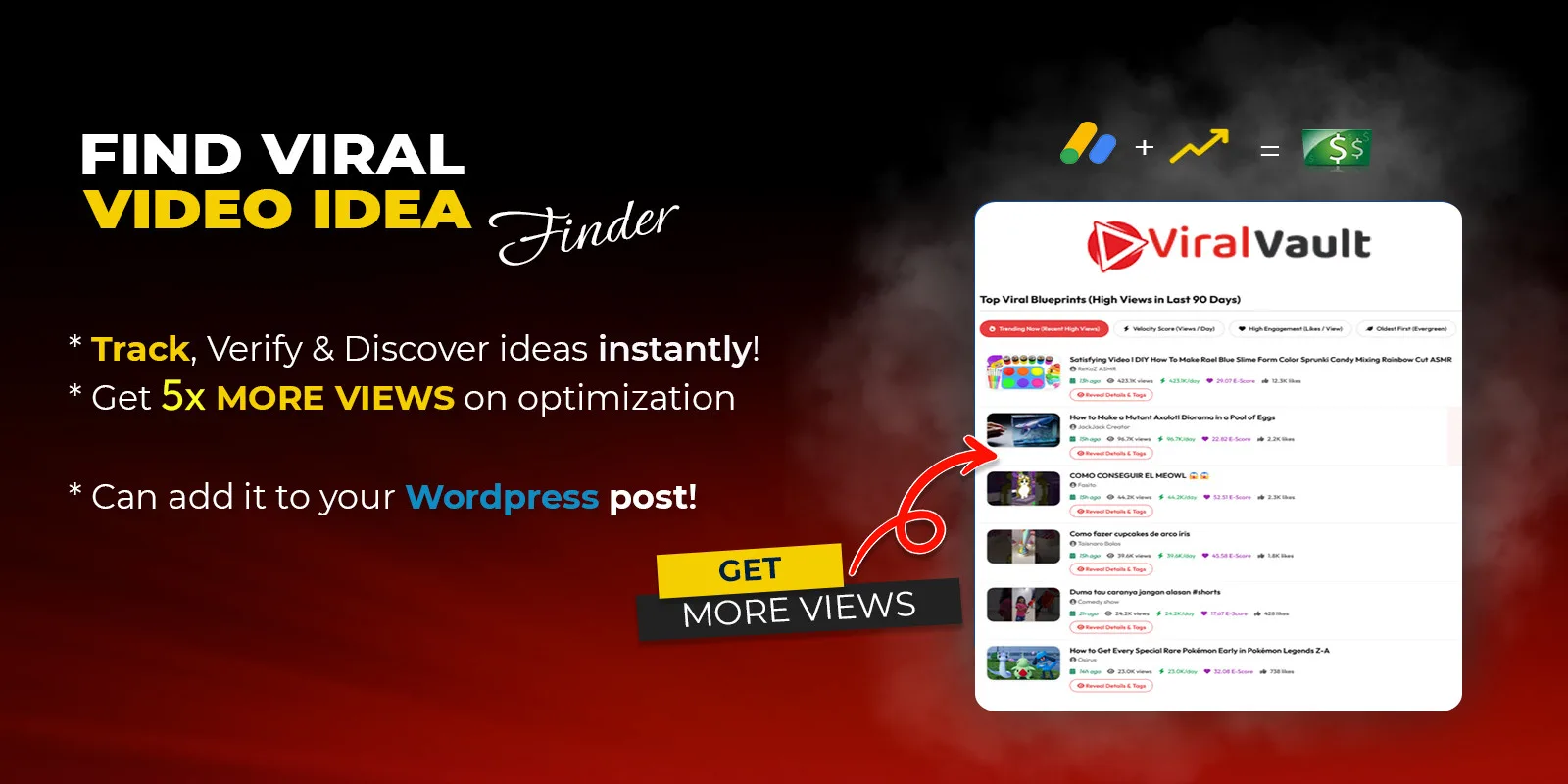 ViralVault - Youtube Viral Video Idea Finder