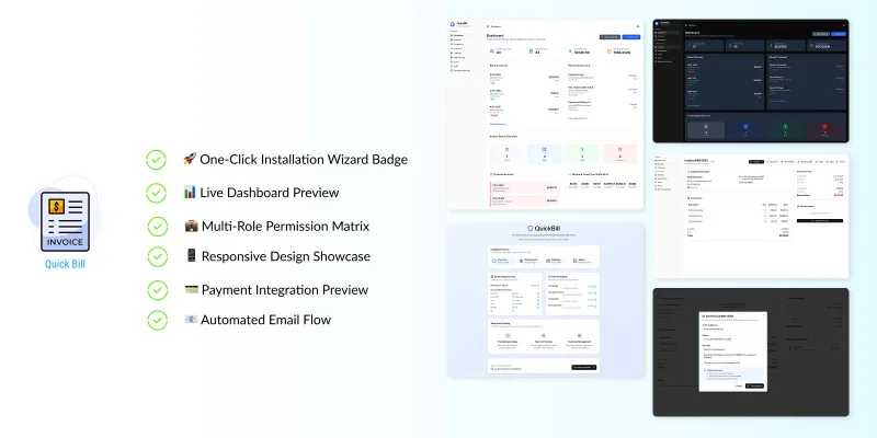 QuickBill Pro - Advanced Invoice Management System
