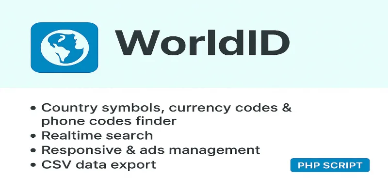 World ID - World Countrires Identity