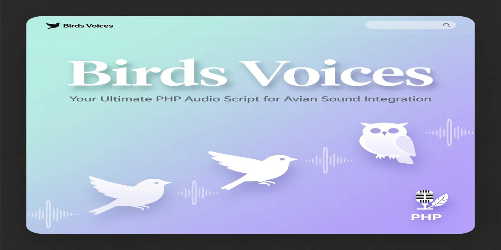 Birds Voices CMS