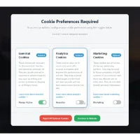 Professional Cookie Consent Solution
