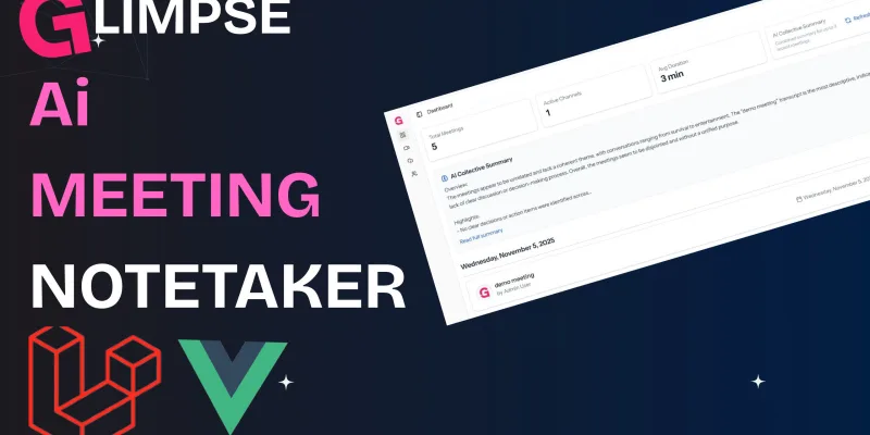 Glimpse AI Meeting Notetaker