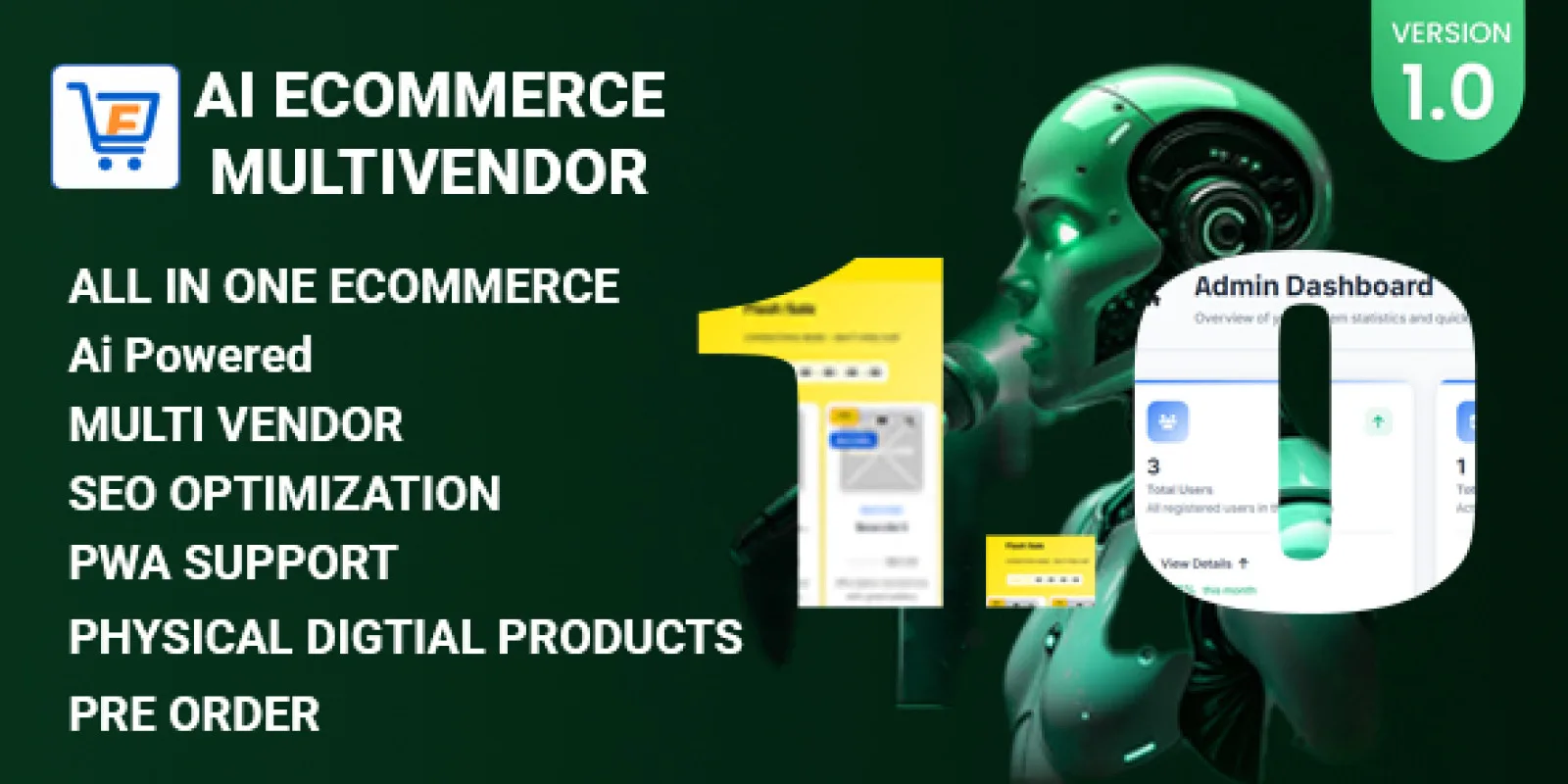 Easy Ecommerce - Ai Powered Multi-Vendor Ecommerce