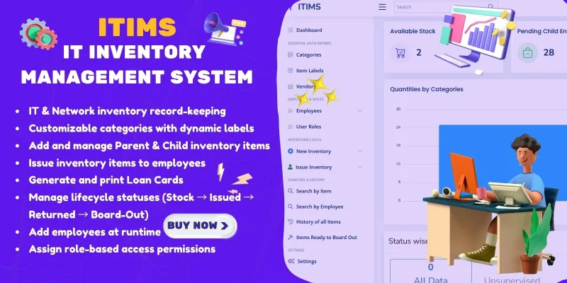ITIMS - IT Inventory Management System