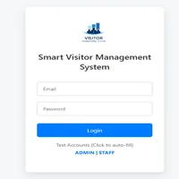 Smart Visitor Management System - PHP MySQL