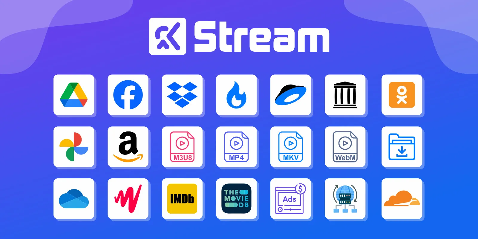 KStream - Video Player Several Sources