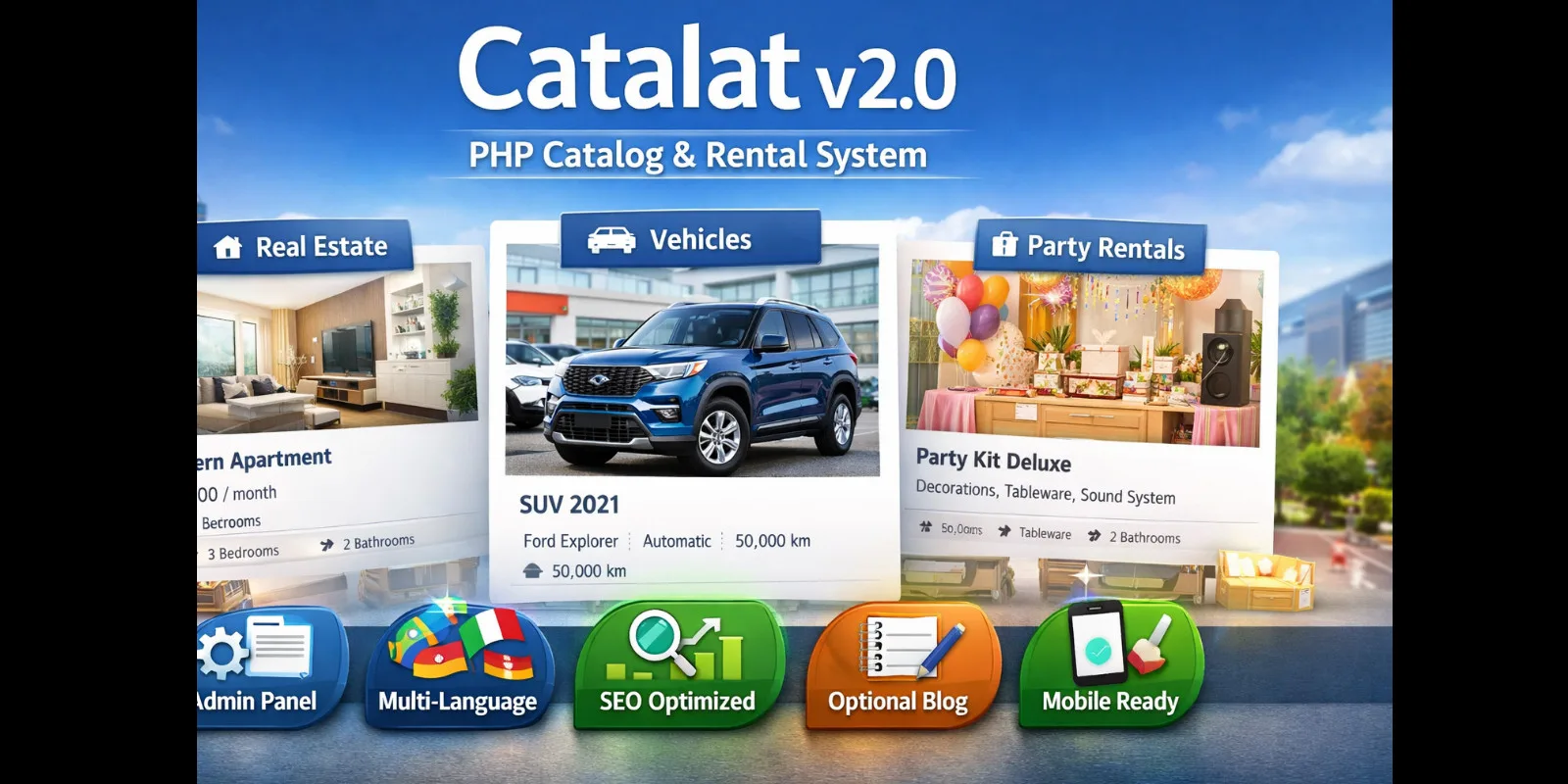 Catalat - Online Catalog And Rental PHP Script