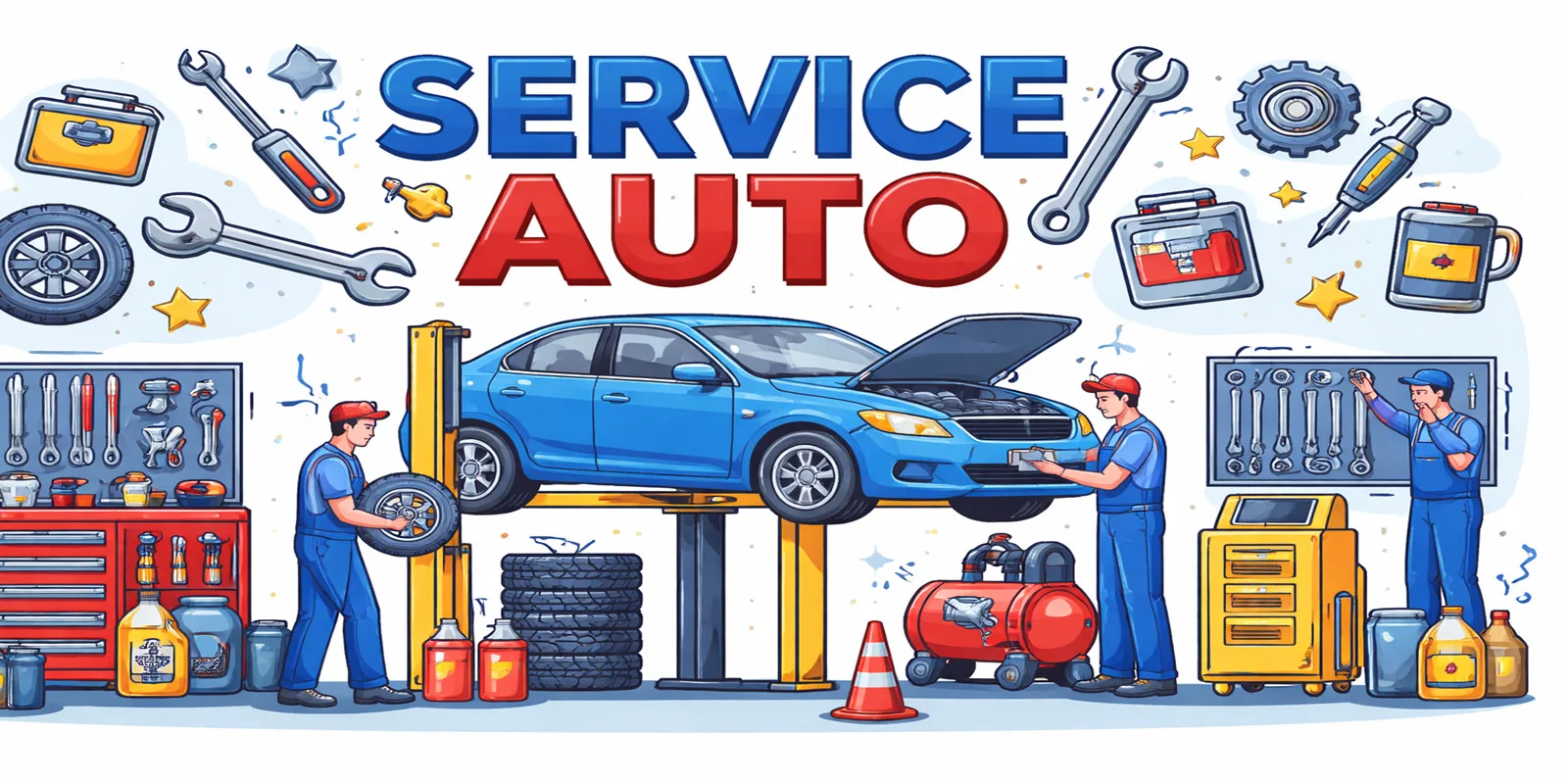 Service Auto Workshop Management System