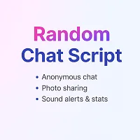 Random Anonymous Chat Script with Photos