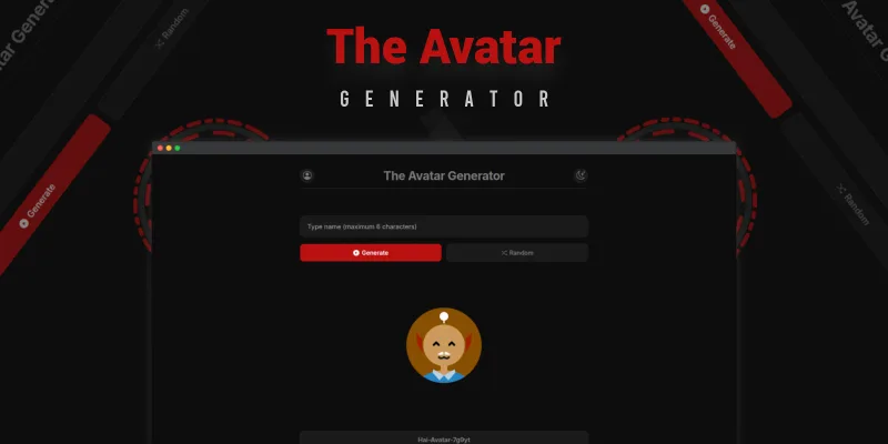 The Avatar Generator - PHP Script