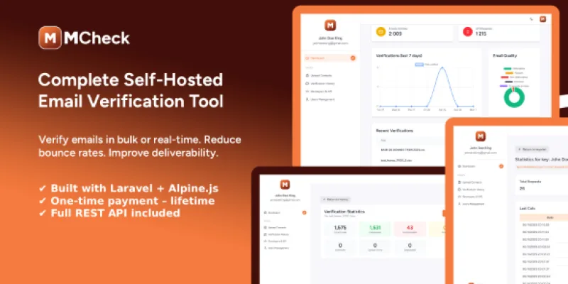 MCheck – Self-Hosted Email Verification Tool