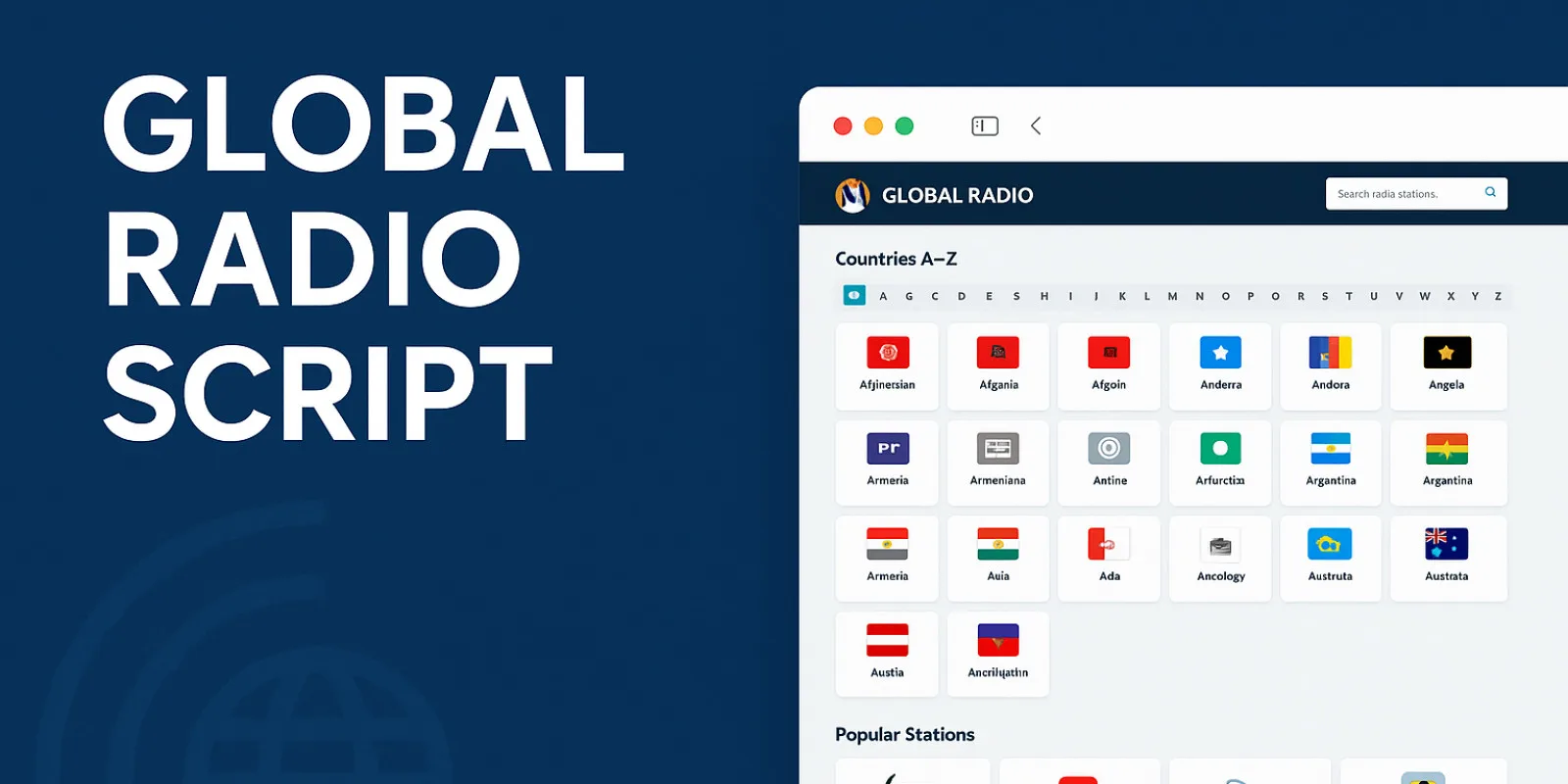Global Radio Script