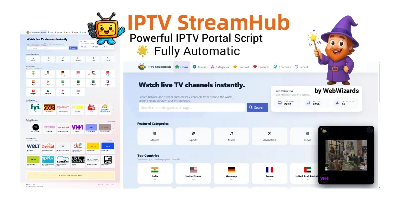 IPTV StreamHub