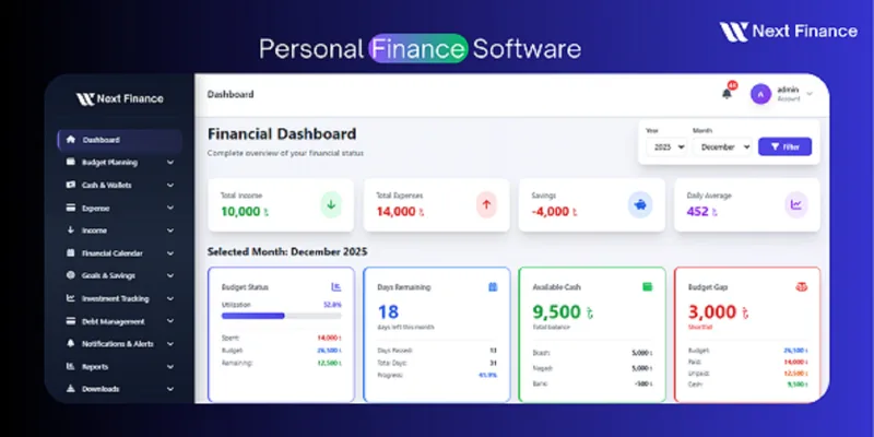 Personal Finance Management System