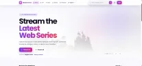StreamVerse - OTT Web Series Streaming CMS Screenshot 1