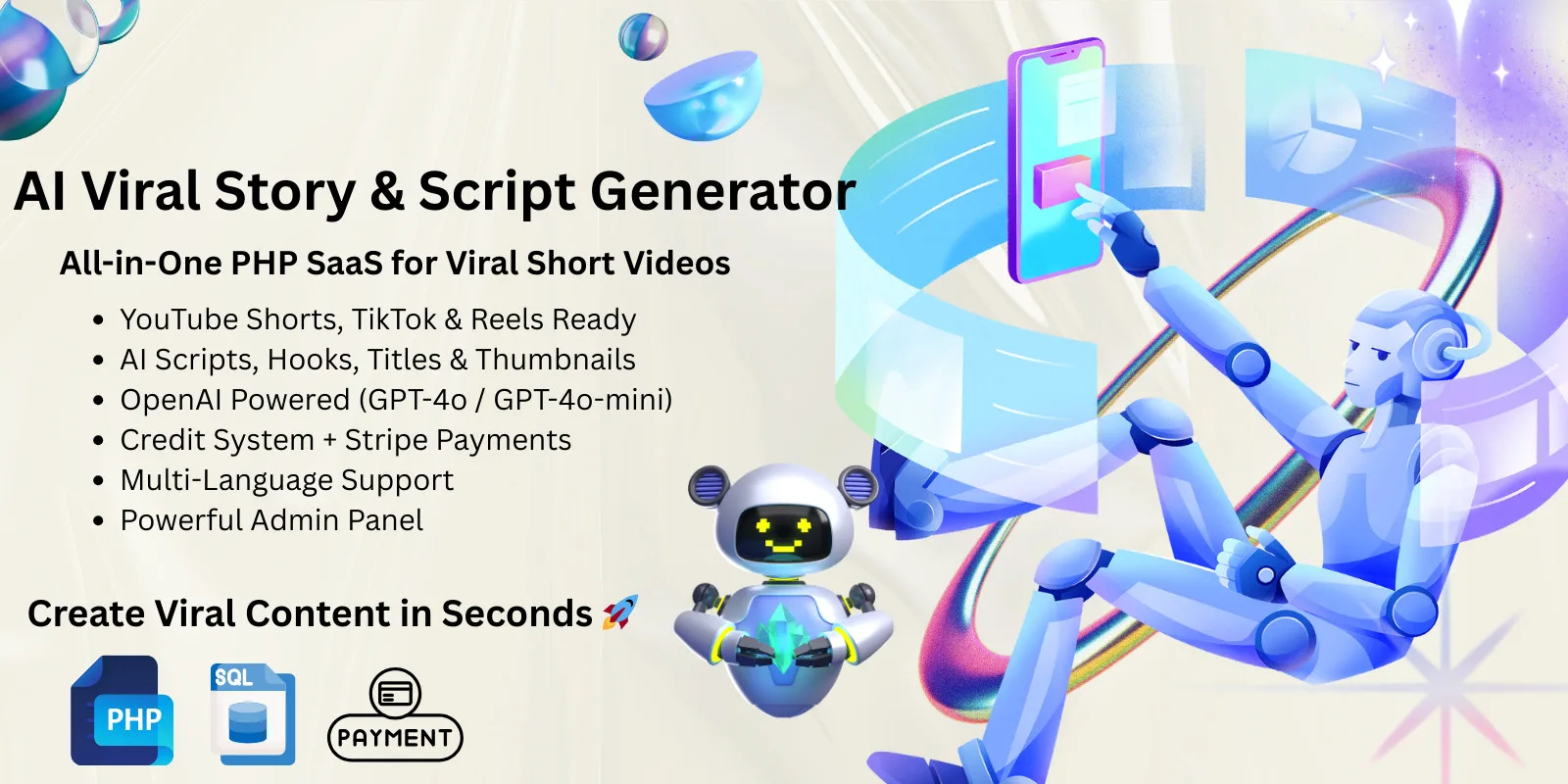 AI Short Video Script Platform