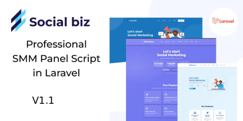 SocialBiz – Professional SMM Panel Scripts