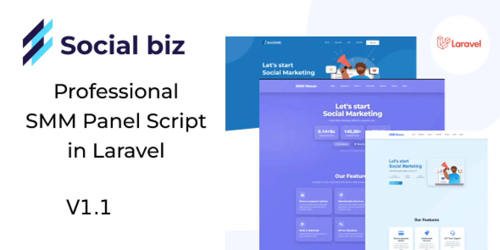 SocialBiz – Professional SMM Panel Scripts