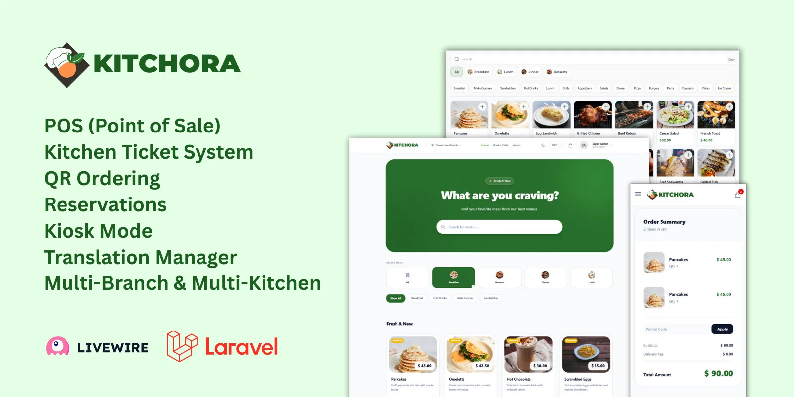 Kitchora – Smart Restaurant Management