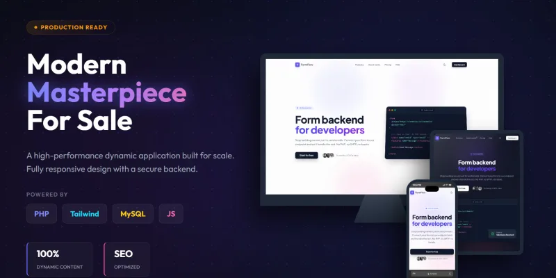 FormFlow - Modern Form Backend