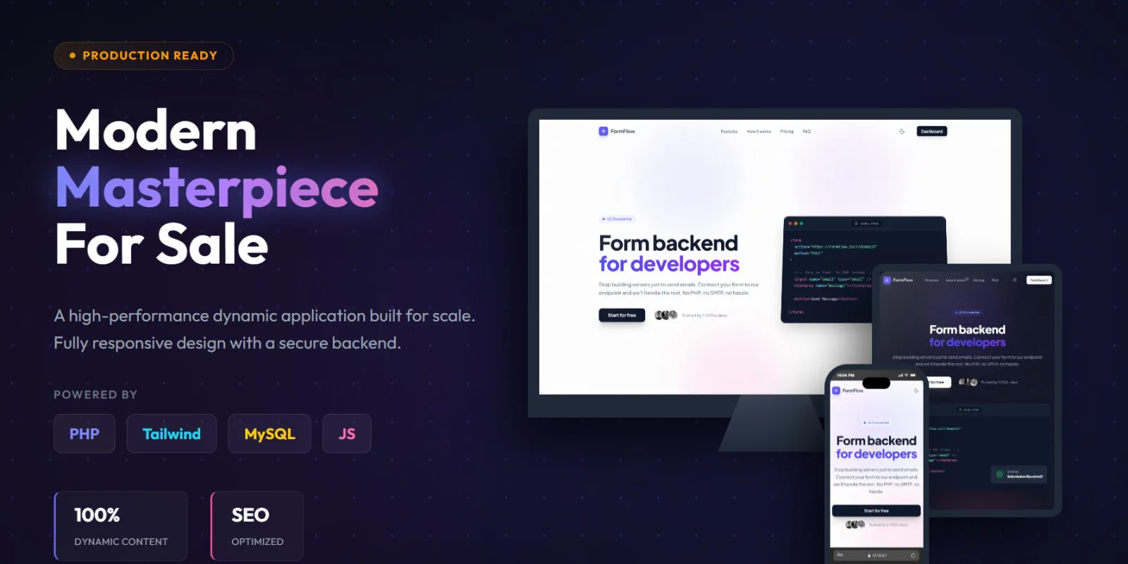 FormFlow - Modern Form Backend