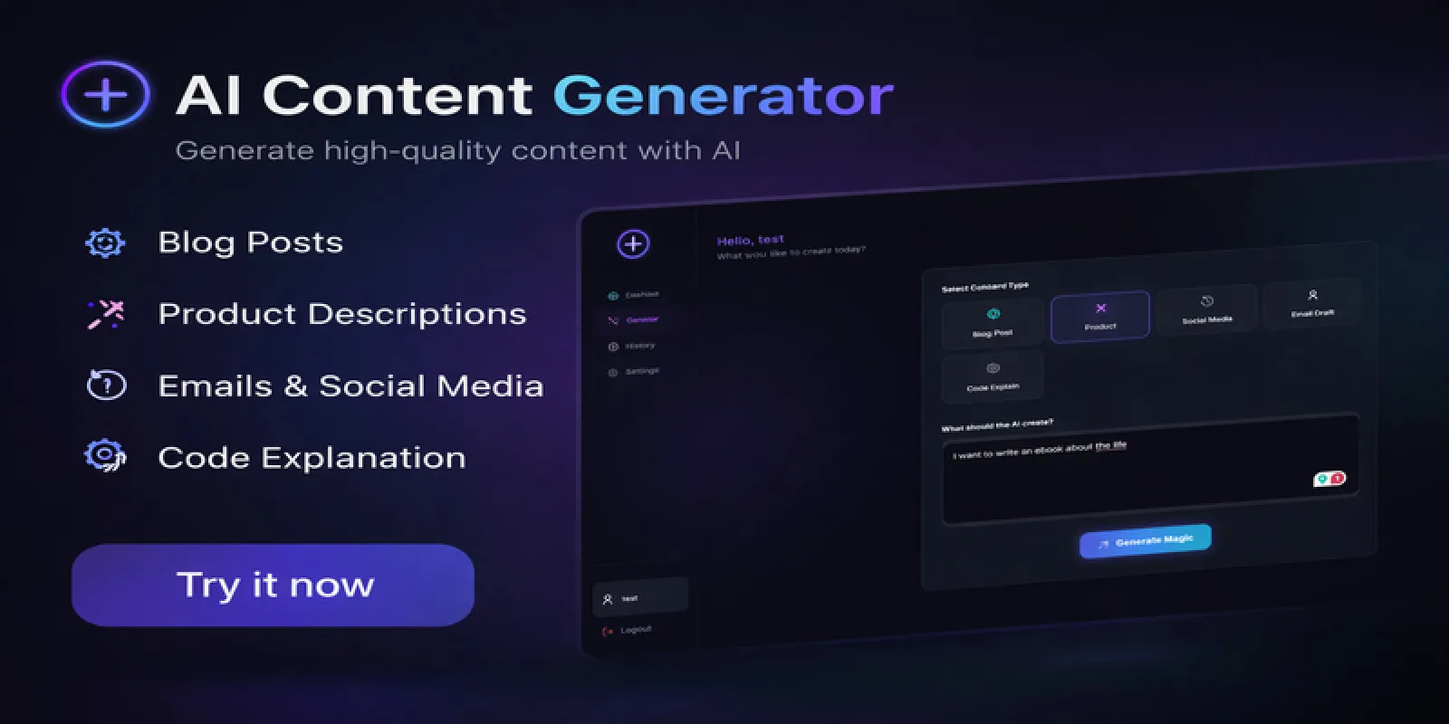 AI Studio - Premium AI Content Generator Platform