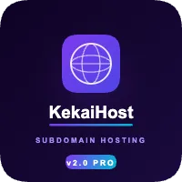 KekaiHost - Subdomain Hosting Management System