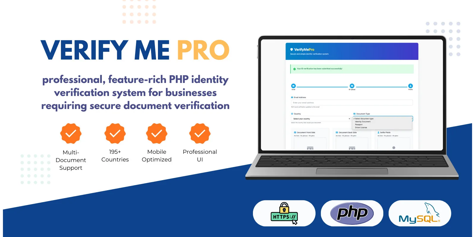 VerifyMePro -Complete Identity Verification System