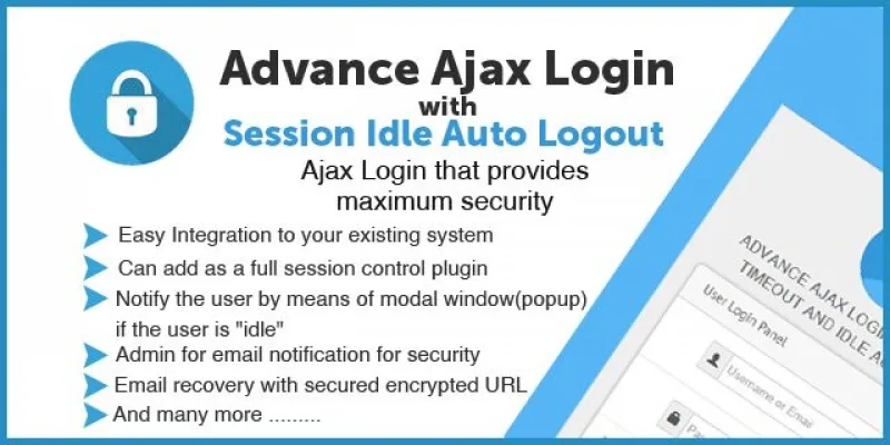 Advance Ajax Login System - PHP Script