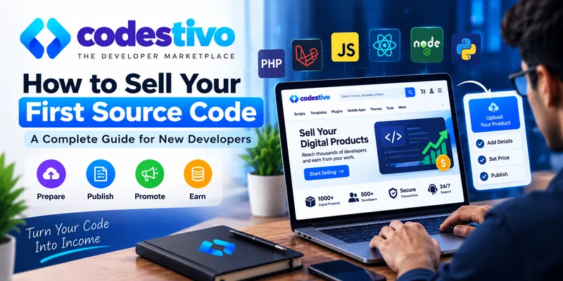 How to Sell Your First Source Code on a Digital Marketplace: A Complete Guide for New Developers